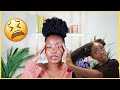 REACTING TO SKAI JACKSON'S WASH DAY ROUTINE | KandidKinks