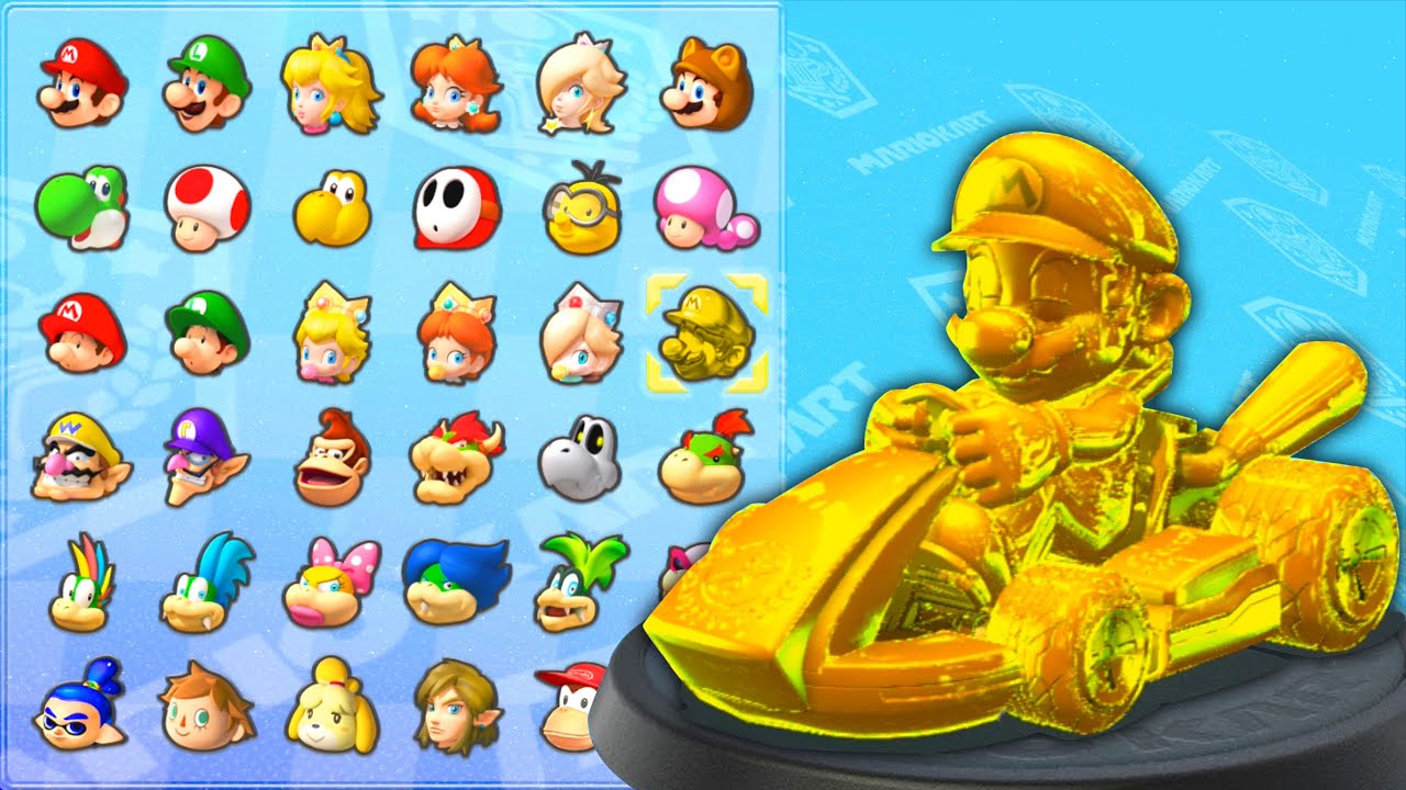 マリオカート8デラックス】すべてゴールドが登場したらどうなるか