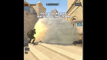 POV: The baiter in CS2