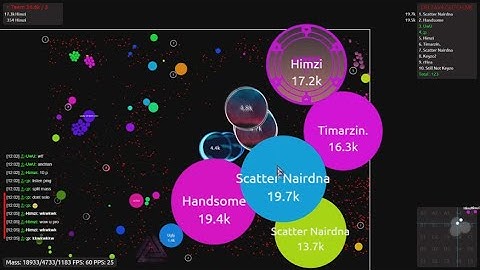 Agar.io takeover #35 (vs 8)