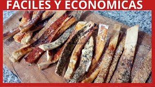TALITAS saborizadas la receta mas FACIL