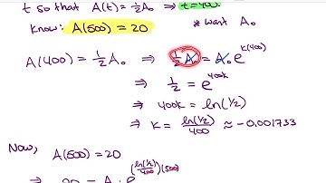 Math 107 - Section 6.8 — Exponential Growth and Decay Models