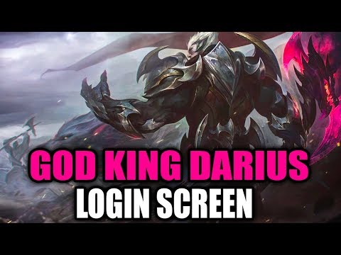 God King Darius 2018 | Login Screen - League of Legends