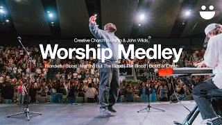 Wonderful Blood Worship Medley (ft. John Wilds) | Creative Church Worship