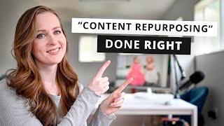 My Content Repurposing Strategy (NOT what you think)