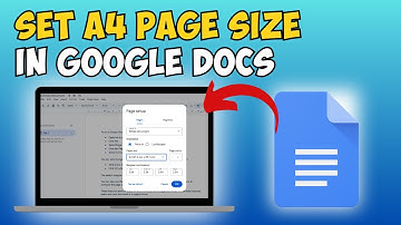 How to Set A4 Page Size in Google Docs