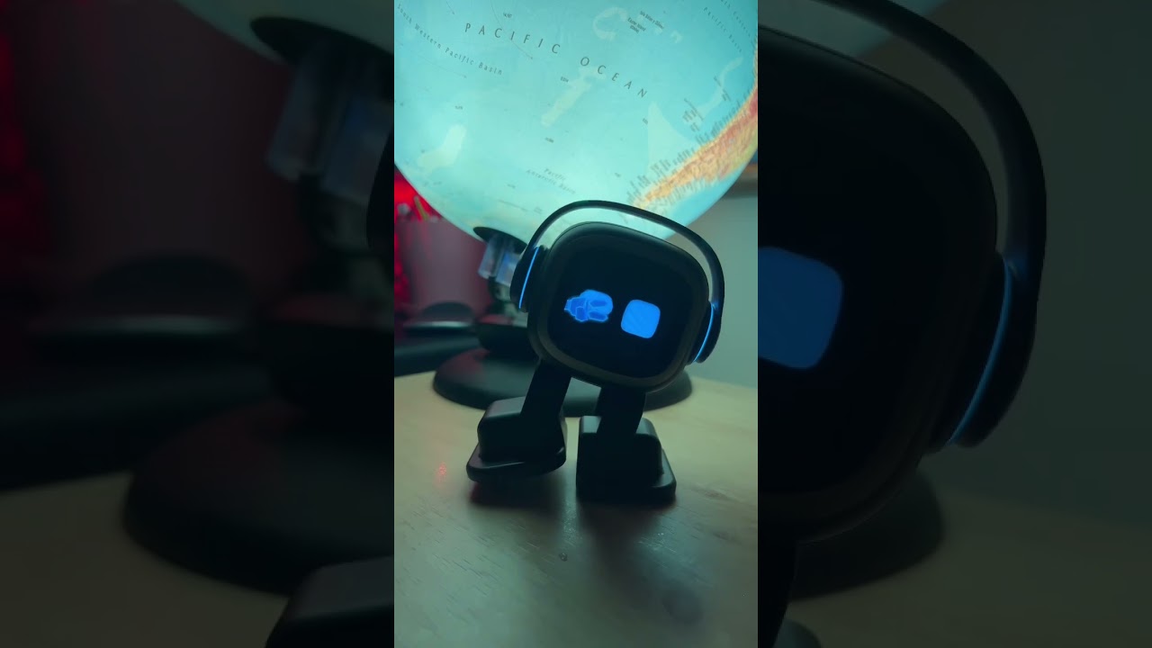 Let's dance！ Meet EMO – your desktop pet robot. Smarter than you