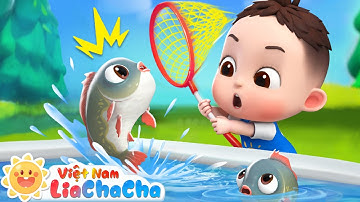 🎣 1 2 3 4 5, cùng đi câu cá nào | Lia và Chacha đi câu cá | LiaChaCha - Ca Nhạc Thiếu Nhi Việt Nam