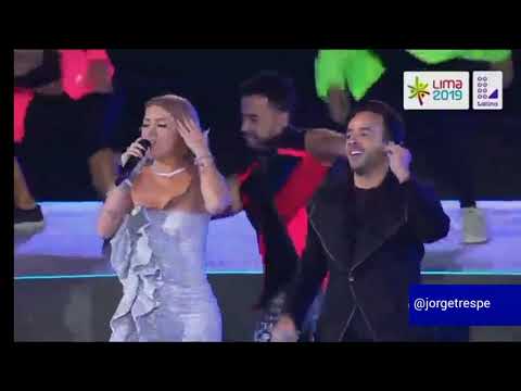 Luis Fonsi ft Leslie Shaw – Échame la culpa ( Juegos Panamericanos | Lima 2019 )