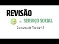 1º REVISÃO DE SERVIÇO SOCIAL (BANCA COSEAC-PREFEITURA DE MARICÁ-RJ)