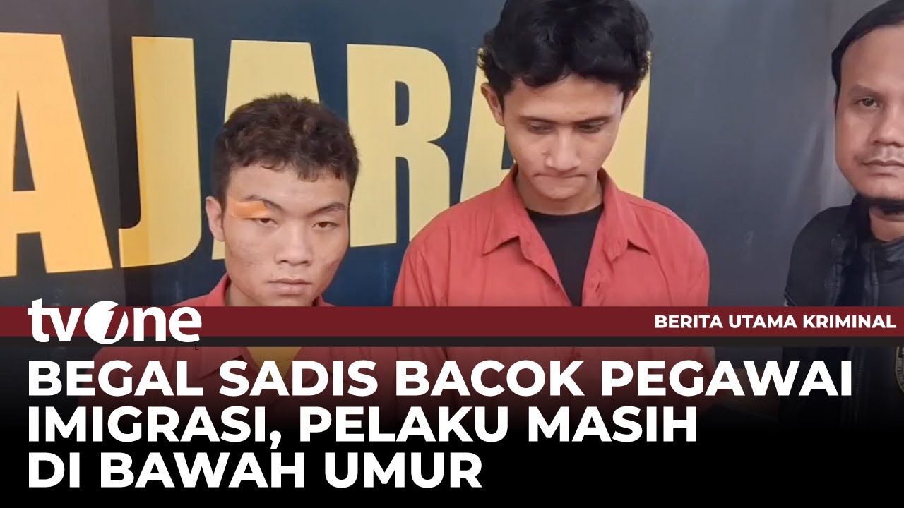 Pegawai Imigrasi Dibacok Begal di Medan | tvOne