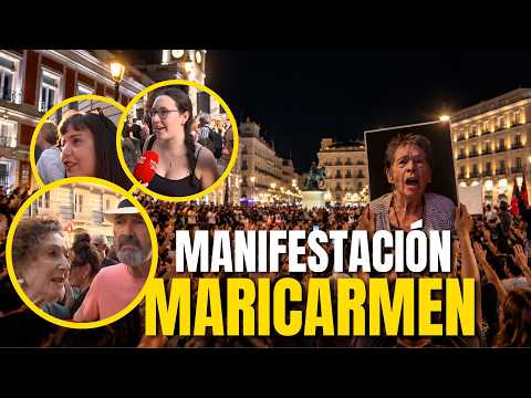 🏠 25,000 PEOPLE take to the STREETS in MADRID under the slogan 'NOT ONE MORE MARICARMEN'