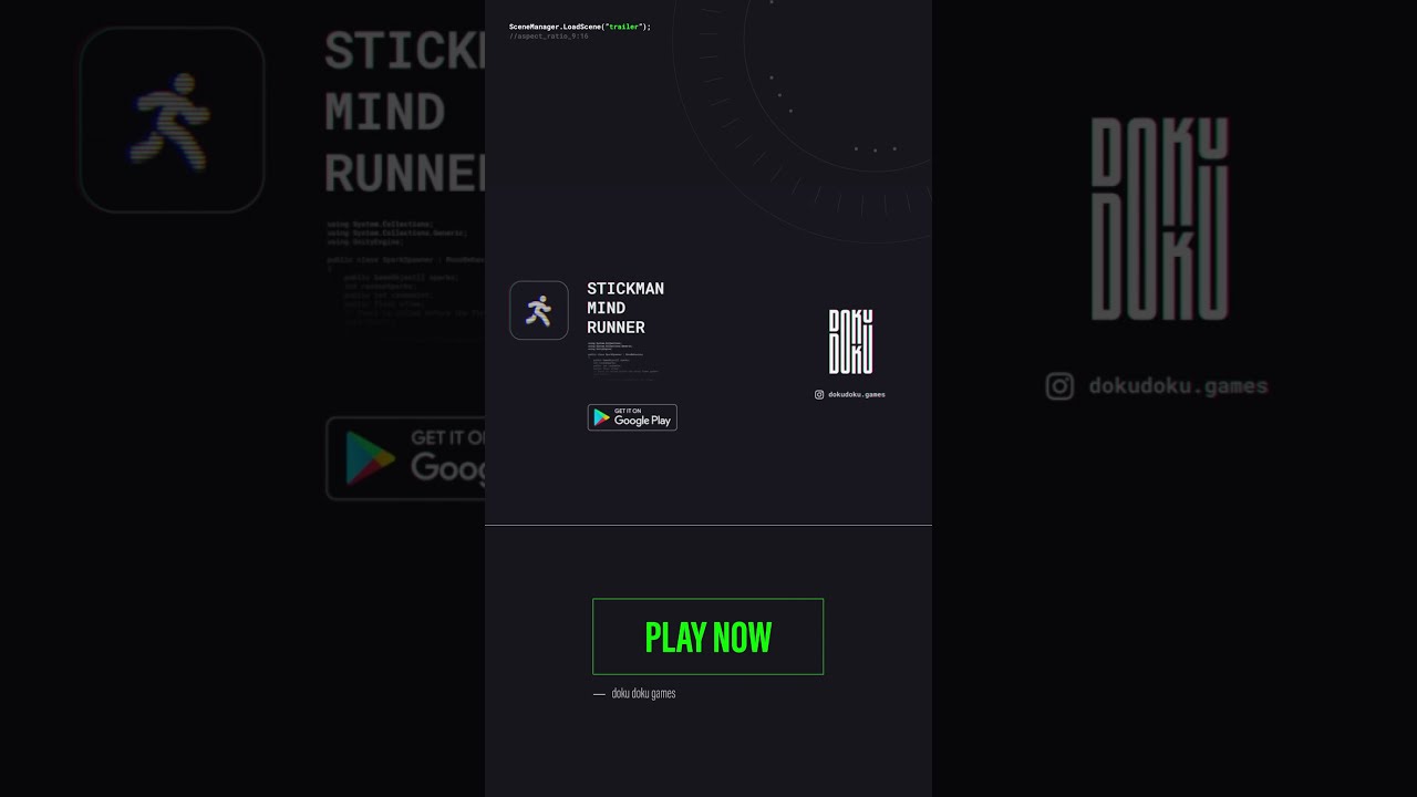 Stickman Mind Runner Trailer