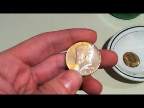 how to clean junk silver coins