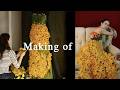 Making a Dress with over 1000 Flowers