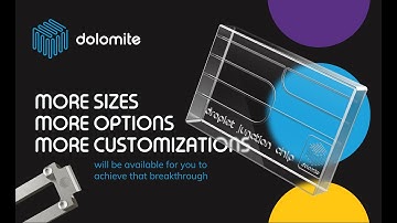 Dolomite Microfluidics - New Droplet Chips Collection