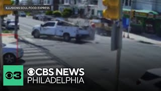 Crossing guard says he helped students after stolen truck crashed outside Southwest Philly school