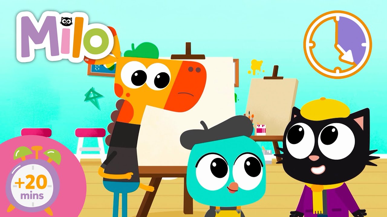 Deviens un GRAND ARTISTE comme Milo ! 🎨 | +20 minutes | Bricolages + jeux + épisodes