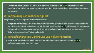Warum Ist Das Argument Self In Python-Methoden Unerlässlich?