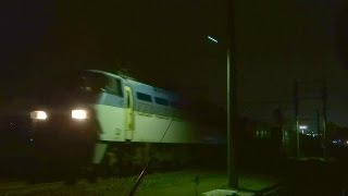 JR貨物 EF66-106 貨物列車 (8053レ EF66が代走) JR東海道本線 稲沢駅 発車