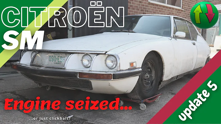 CITROEN SM Resto Update 5 -  Is that Maserati V6 s...