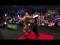 Hilarious Taxi Walk On By Peter Wright &amp; Danny Baggish