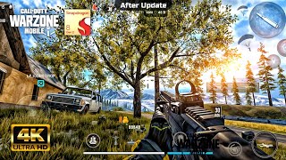 WARZONE MOBILE - PC like Graphics (After Update) - 4K Gameplay 🔥 Snapdragon 8 Gen 2