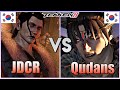 Tekken 8    jdcr 1 dragunov vs qudans 1 devil jin  ranked matches