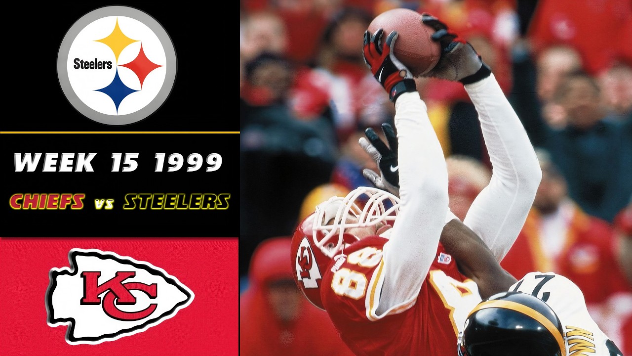 1999 Chiefs vs Steelers - Week 15 - Full Game - YouTube