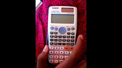 How to setup Casio scientific calc to get answer in decimal points like 0.001