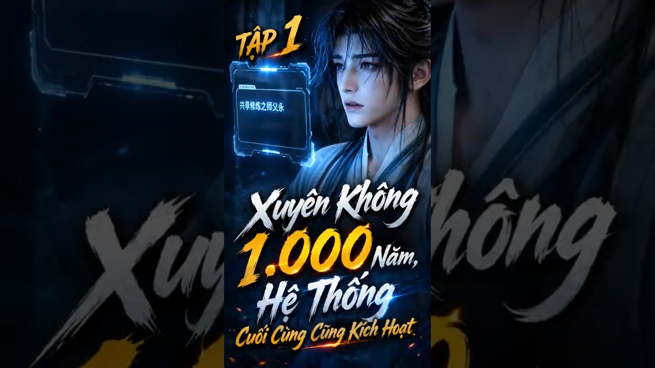 Xuyên Không 1000 Năm, Hệ Thống Cuối Cùng Cũng kích hoạt #reviewphim #tieudaodong #hoathinhtrungquoc
