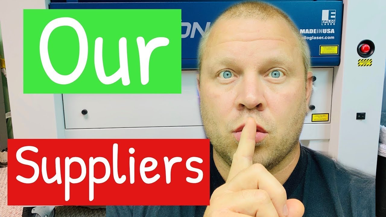 Finding SUPPLIERS for Laser Engraving YouTube