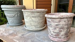 Riciclo creativo vasi in terracotta