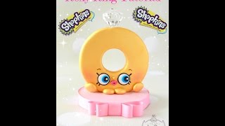 Shopkins roxy ring cake topper tutorial