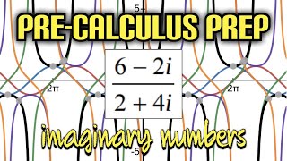 Pre-Calculus Prep: Simplifying Rational Expressions with Imaginary Numbers (6-2i)/(2+4i)