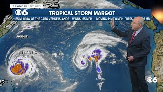 Update on Tropical Storm Margo, new tropical wave with 'potential for development'