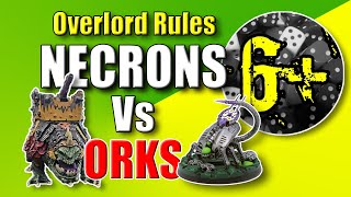 Warhammer 40k Battle Report - Necron Canoptek Court (featuring 6+ Stevo)