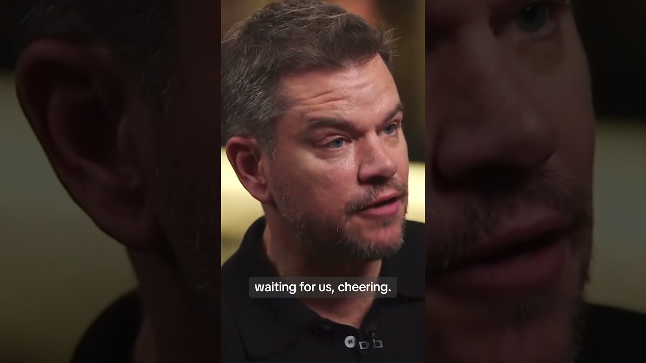 Matt Damon on "Good Will Hunting" Oscar