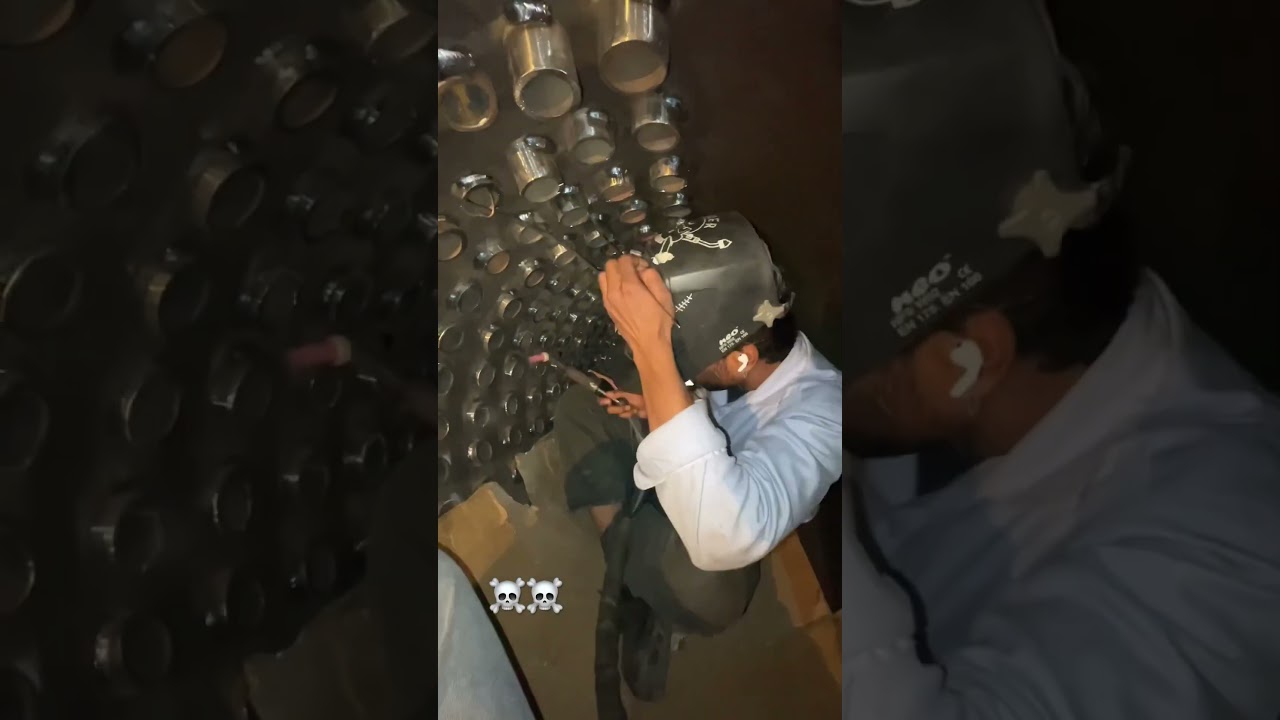 drum ke ander welding🥵🥵