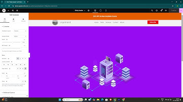 How to make a sticky header with FREE Elementor