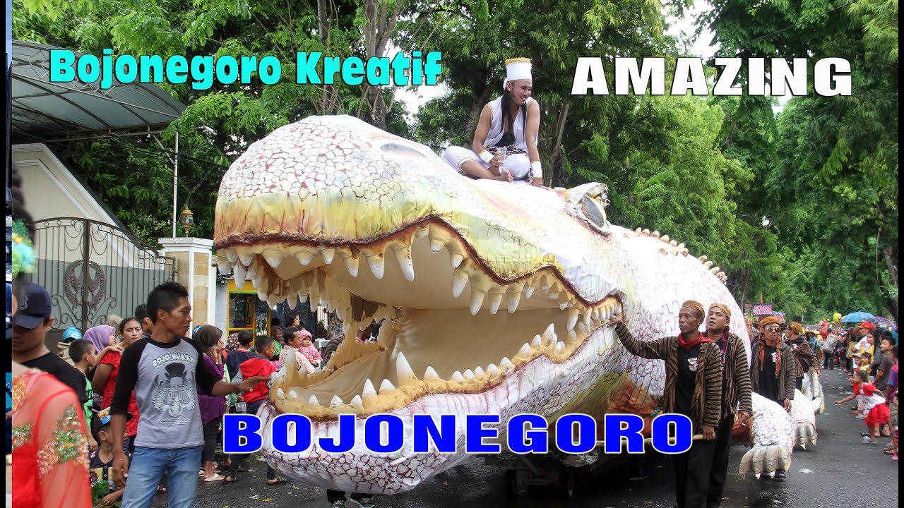 KARNAVAL Unic & Kreatif - Di Kota, Bojonegoro Jawa Timur Amazing Cah TeamLo Punya