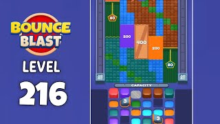 Bounce Blast level 216 solution