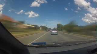 Time Lapse - Kurwongbah (North Brisbane) to Jindalee (West of Brisbane) [HD]