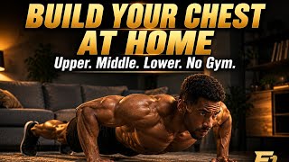 How to Build Chest at Home — Upper, Middle and Lower Chest Complete Guide. #chest #chestworkout 