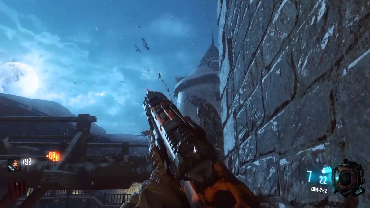 COD BO3 ZOMBIES DER EISENDRACHE INVINCIBITY GLITCH ON TOP OF DRAGON'S