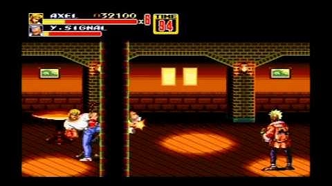 Streets of Rage 2 Playthrough Part 1