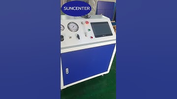 Suncenter PLC controlled hydraulic test bench