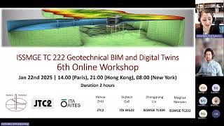 6th ISSMGE TC222 workshop - Joint TCs for Digital Geotech