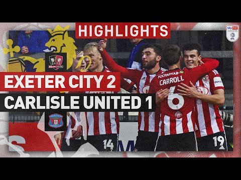 Exeter City Carlisle Goals And Highlights