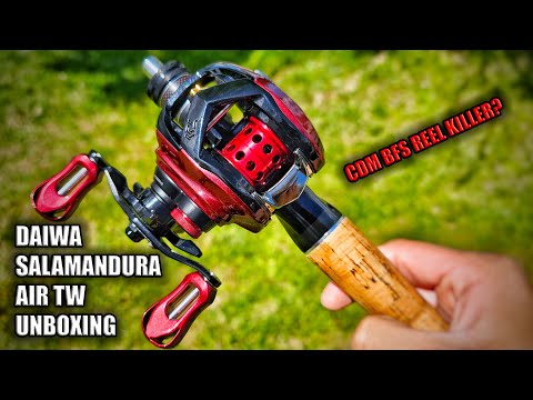 Daiwa Salamandura Air TW 8.1L BFS Reel Unboxing - CDM BFS Reel Killer? 